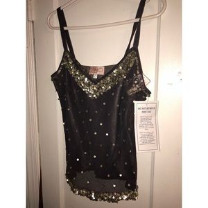 Sequin Tank Top